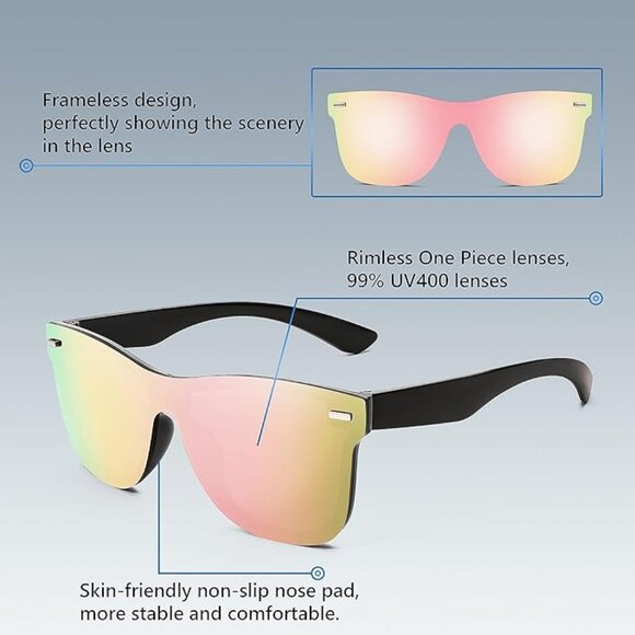 Sunglasses mirrored trend - Picture 4 of 5